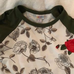 LuLaRoe Randy baseball T-shirt